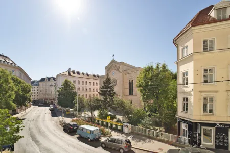 Blick aus Wohnzimmer