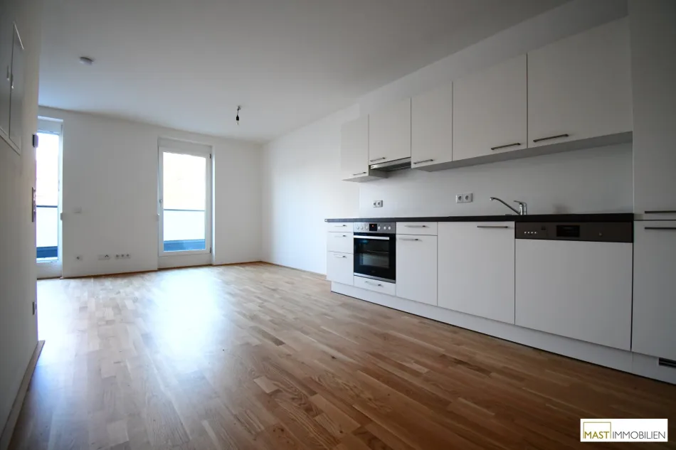 Dachgeschoss in absoluter Ruhelage - 2 Zimmer Wohnung inkl. EWE Einbauküche - Bild