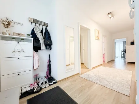 Garderobe und Gang