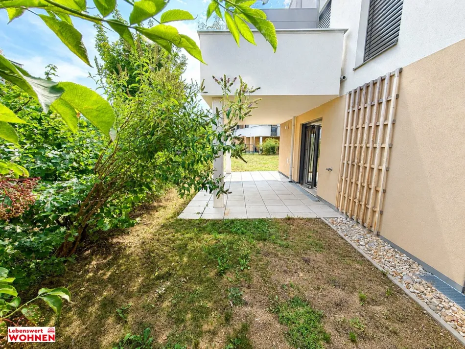 Gartenwohnung mit POOL | Nachhaltiges Heiz- und Kühlsystem | nur 20 Minuten nach WIEN - Bild