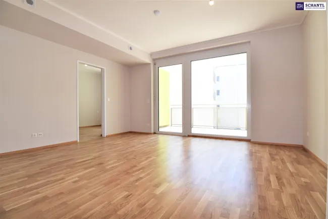 Feinste Kleinwohnung! Coole zwei Zimmer mit Loggia und bester Ausstattung! - Titelbild