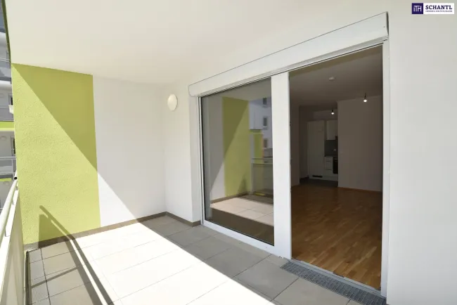 Feinste Kleinwohnung! Coole zwei Zimmer mit Loggia und bester Ausstattung! - Bild
