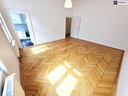 SOMMER Aktion: Nur 50% Provision! Hofseitiger BALKON genehmigt! Wiener Flair, Hofruhe und ein Blick zum Verlieben - Frisch saniert! Absolute Hof-Ruhelage mit Blick ins Grüne! Traumaft schönes Altbauhaus + Bestlage in 1030 Wien!