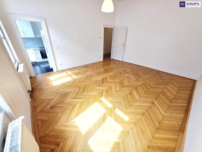 SOMMER Aktion: Nur 50% Provision! Hofseitiger BALKON genehmigt! Wiener Flair, Hofruhe und ein Blick zum Verlieben - Frisch saniert! Absolute Hof-Ruhelage mit Blick ins Grüne! Traumaft schönes Altbauhaus + Bestlage in 1030 Wien! - Titelbild