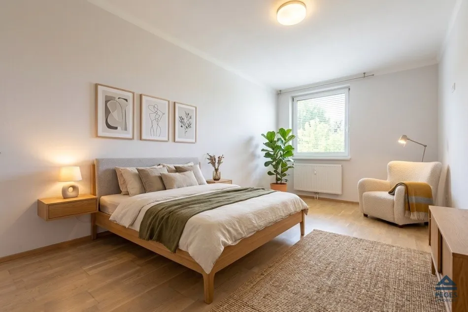 Wohnzimmer - Möbel und Dekoration KI-generiert