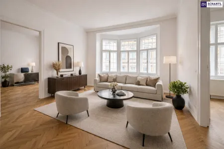Jetzt kurzfristig 50% Provision sparen! Stark reduziert! Geräumige 4-Zimmerwohnung im Botschaftsviertel neben Arenbergpark + Traumhaft schönes Altbauhaus + Bestlage in 1030 Wien + Klassische Altbauwohnung