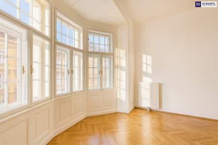 SOMMER Aktion: Nur 50% Provision! Stark reduziert! Geräumige 4-Zimmerwohnung im Botschaftsviertel neben Arenbergpark + Traumhaft schönes Altbauhaus + Bestlage in 1030 Wien + Klassische Altbauwohnung