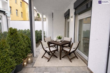 Wohnen mit Stil & Ruhe – Exklusive 2-Zimmer-Gartenwohnung im sanierten Altbau + effizienter Luftwärmepumpe - Ihr neues Zuhause in urbaner Ruhelage