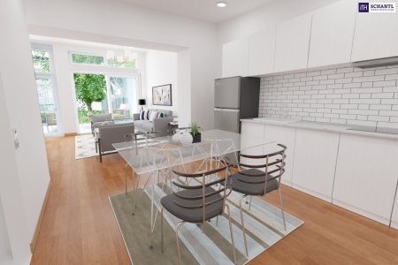 Preisreduktion - Einziehen & wohlfühlen - neu sanierte 3-Zimmer-Gartenwohnung mit Altbauflair, moderner Technik und privatem Rückzugsort im Grünen