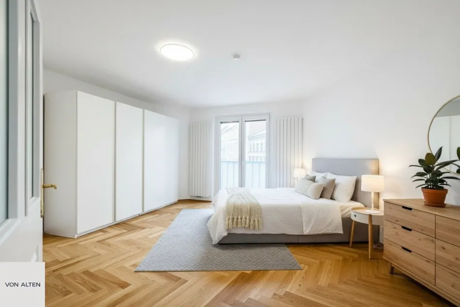 Bestandsfrei: Sanierte 3-Zimmer-Wohnung im 4. Liftstock - Titelbild