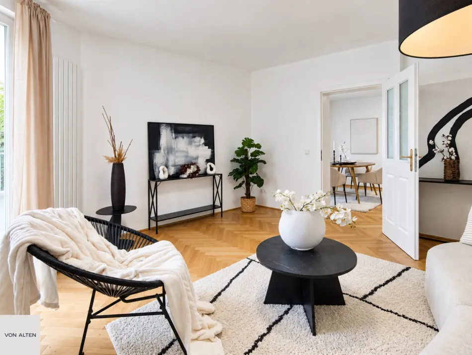 Sanierte 3-Zimmer-Wohnung im 4. Liftstock - Titelbild