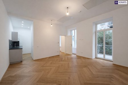 WOW! TOP LAGE in unmittelbarer Nähe zum Augarten + Altbaujuwel mit großzügigem Balkon + absolut ruhige Innenhoflage
