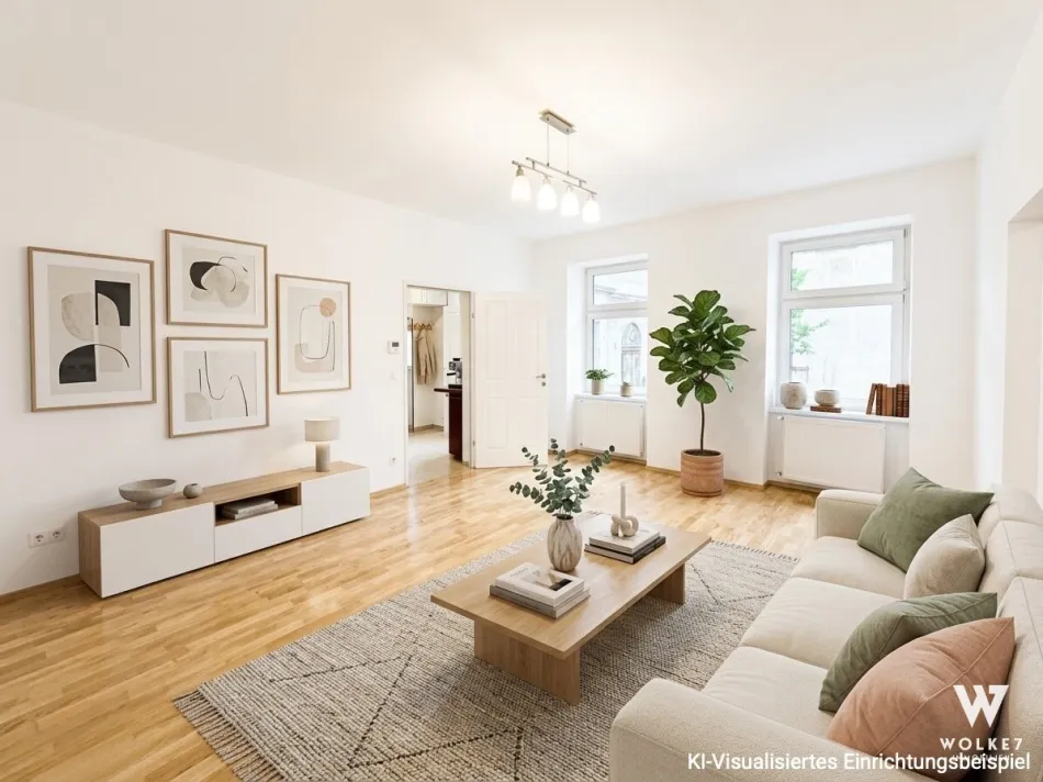 Urban Living in Top-Lage | Ruhige 2-Zimmer-Hofwohnung nahe Burggasse-Stadthalle | U6 | 5er, 6er,18er, 48a, 49er - Titelbild