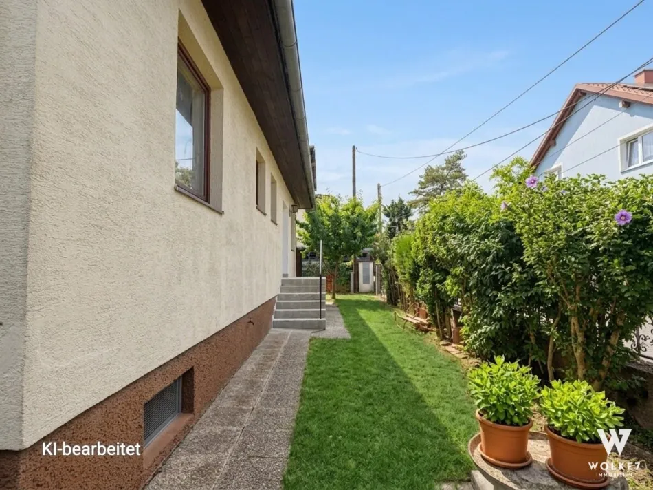 Erstbezug nach Renovierung – Einfamilienhaus mit Garten, Terrasse & Garage nahe dem Mühlwasser - Bild