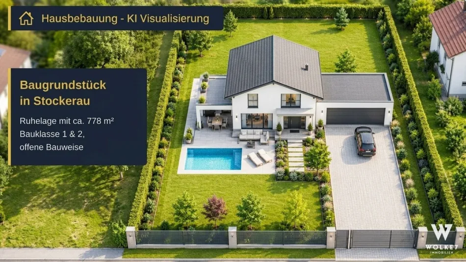 Baugrundstück in Stockerau - ca. 778 m² | zentrale ruhige Seitenstraße - Bild