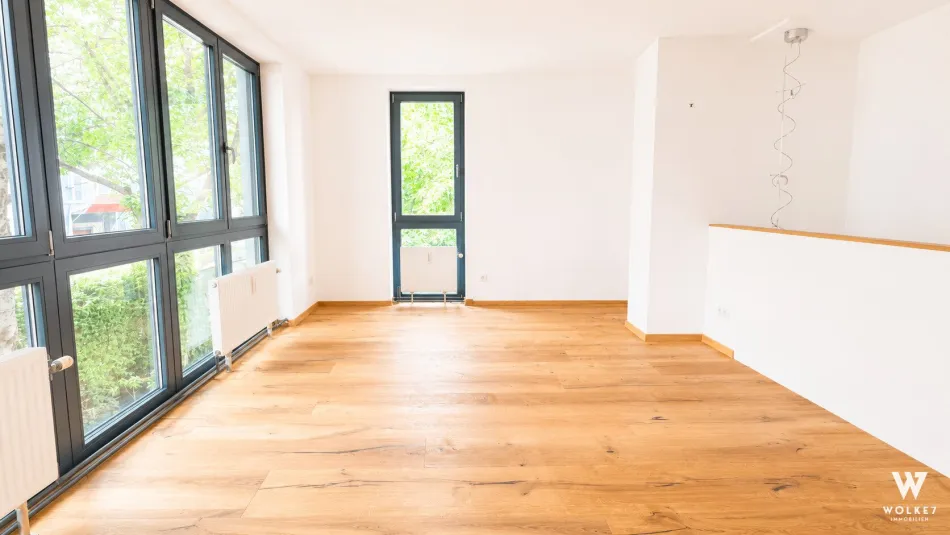 Traumhafte Maisonette mit ca. 123 m² | 2 bis 4 Zimmer möglich | Eigengarten | Tiefgarage - Bild