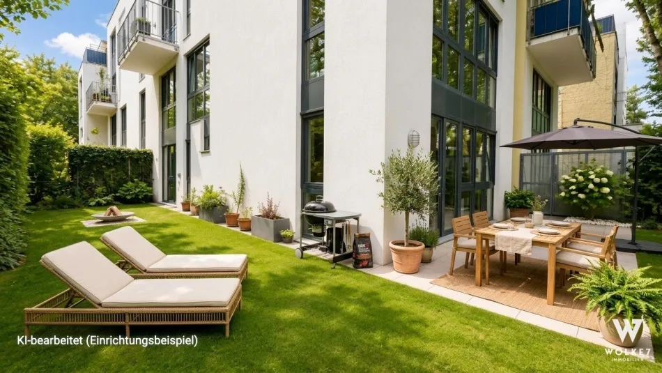 Traumhafte Maisonette mit ca. 123 m² | 2 bis 4 Zimmer möglich | Eigengarten | Tiefgarage - Titelbild