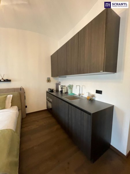 ++ Luxury Living im Kahlenbergerdorf ++ Vollmöblierte 1-Zimmerwohnung mit Gartennutzung