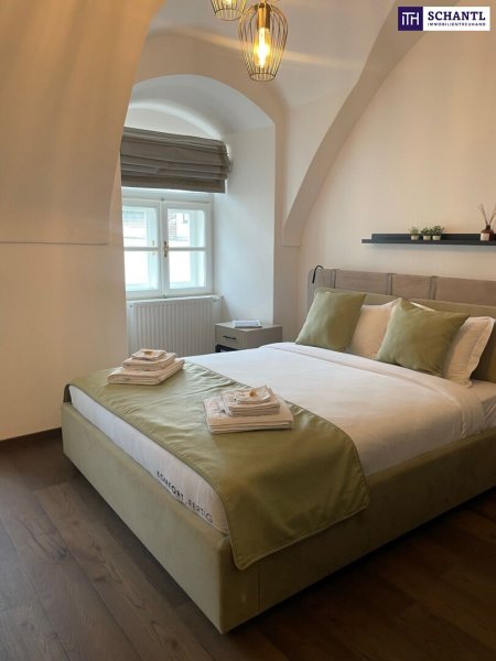 ++ Luxury Living im Kahlenbergerdorf ++ Vollmöblierte 1-Zimmerwohnung mit Gartennutzung