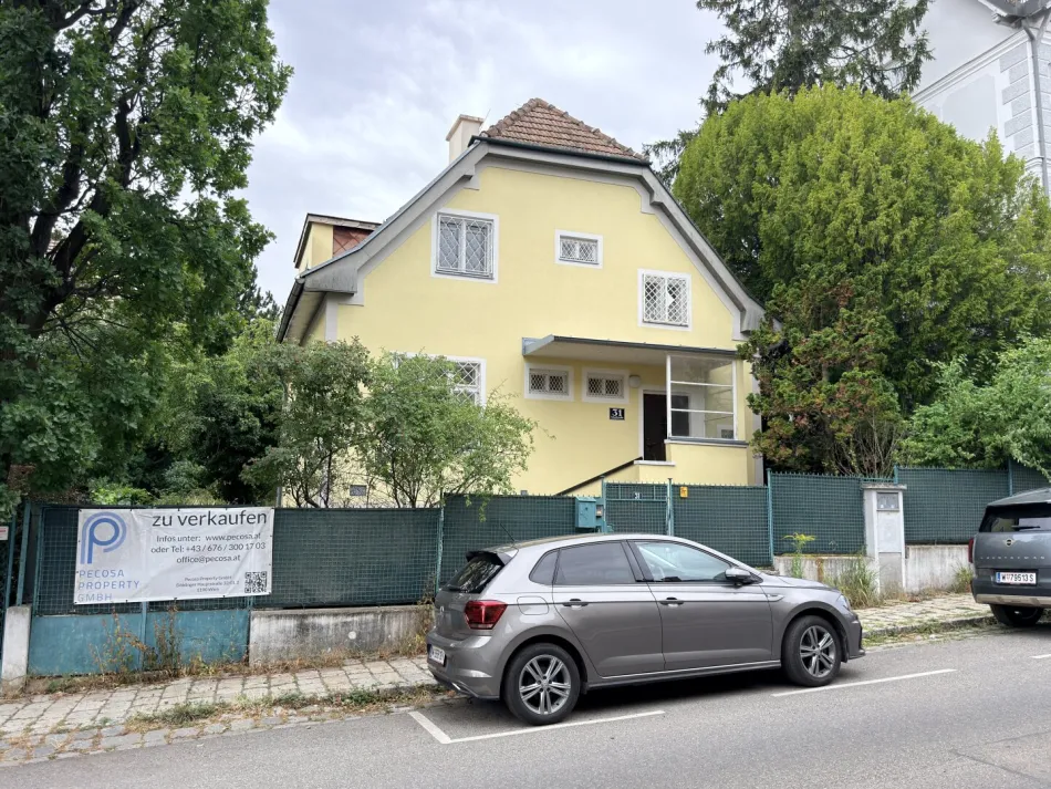 Rarität in Währinger Bestlage – ca. 580 m² Grund mit vielseitigem Entwicklungspotenzial - Auch für Bauträger interessant - Titelbild