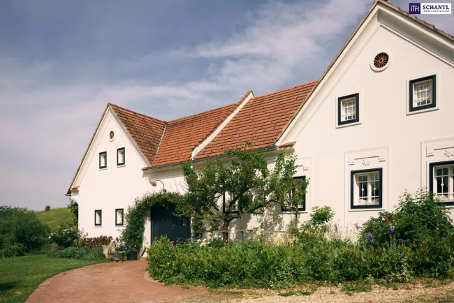 Etwas ganz Besonderes – Exklusiver Vierkanthof in Bad Loipersdorf, wo Geschichte, luxuriöses Landleben und einzigartige Naturerlebnisse verschmelzen. - Bild