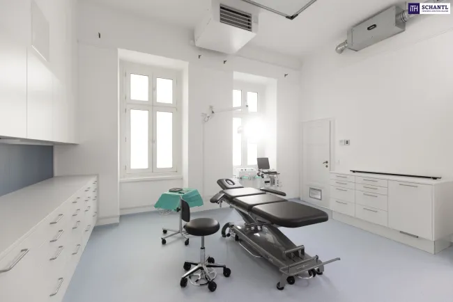 Der perfekte Schritt in die Selbstständigkeit – Praxisraum in etablierter Arztpraxis im Herzen von Graz. Jetzt Video-Rundgang ansehen - Bild