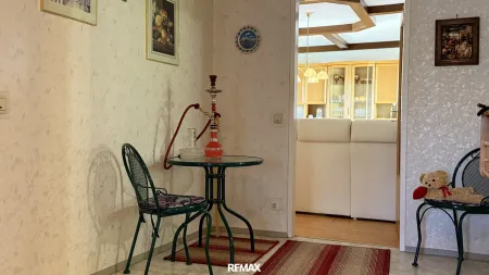 Zugang zum Wohnzimmer
