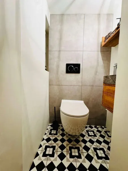 WC im Untergeschoß