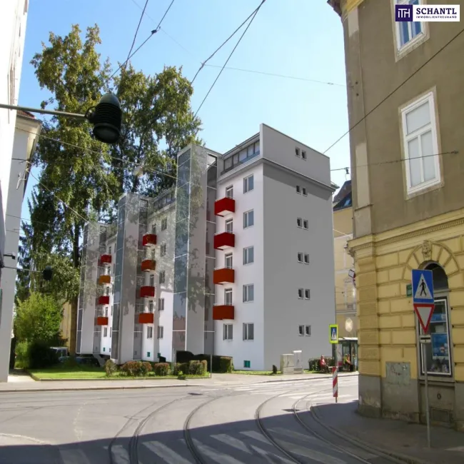 TOP-Anlegerwohnung in Grazer Bestlage mit Altmieter – hohes Entwicklungspotenzial bei Bestandsfreiheit! - Titelbild