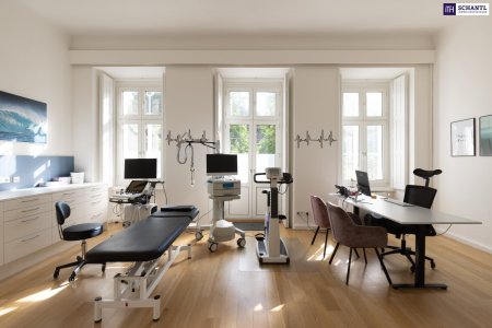 Jetzt selbstständig durchstarten! Praxisräume in etablierter Arztpraxis im Herzen von Graz – flexible Anmietung ab 8 Stunden pro Woche. Jetzt Video-Rundgang ansehen