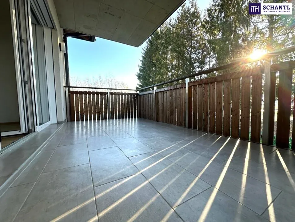 Feine 2-Zimmer-Wohnung mit großzügigem Balkon und herrlichem Grünblick in Kalsdorf! Modernes Wohnen in bester Lage | Beziehbar ab 01.10.2026 | Neubauqualität - Bild