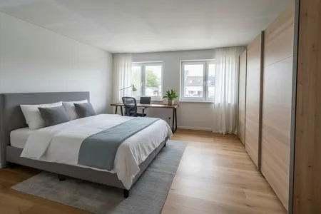 Schlafzimmer; KI generiert!