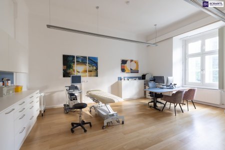 Erfolgsversprechend: Perfekter Start in die Selbstständigkeit – Praxisraum mit 34,61 m² in etablierter Arztpraxis in bester Grazer Innenstadtlage. Jetzt Video-Rundgang ansehen!