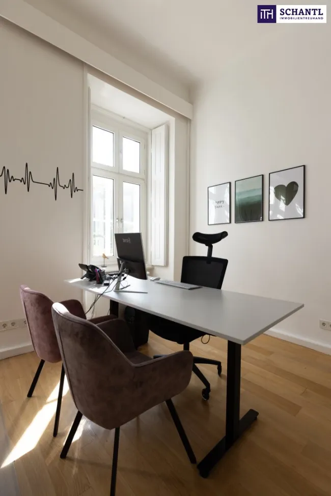 Erfolgsversprechend: Perfekter Start in die Selbstständigkeit – Praxisraum mit 34,61 m² in etablierter Arztpraxis in bester Grazer Innenstadtlage. Jetzt Video-Rundgang ansehen! - Bild