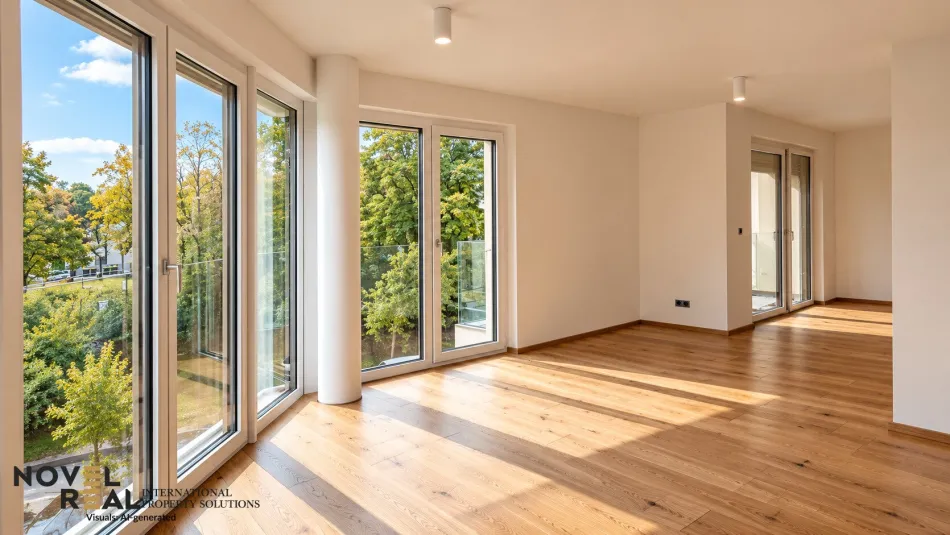 NEU | Exklusive Aktion | Jetzt sichern! | Traumhafte Wohnung mit Loggia und Grünblick in den Park! | Top Lage zwischen Schlingermarkt und SCN - Titelbild