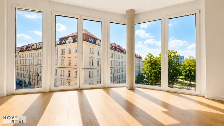 NEU | Exklusive Aktion | Jetzt sichern! | Traumhafte Wohnung mit Loggia und Grünblick in den Park! | Top Lage zwischen Schlingermarkt und SCN - Bild