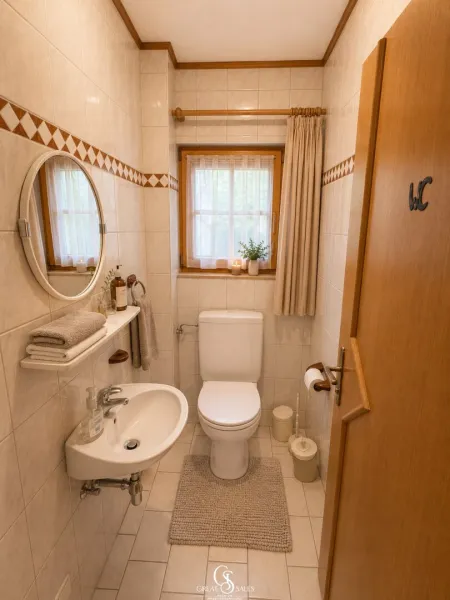 Getrenntes WC (Erdgeschoss)