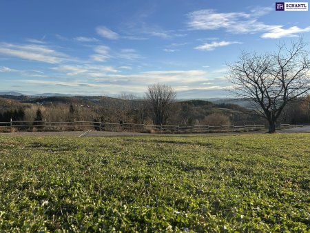 Beeindruckend: Exklusives Panoramagrundstück in Bestlage über Graz mit einem Ausblick, der jeden Tag aufs Neue begeistert. Jetzt Besichtigungstermin sichern!