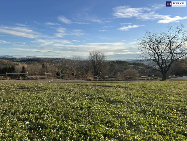 Beeindruckend: Exklusives Panoramagrundstück in Bestlage über Graz mit einem Ausblick, der jeden Tag aufs Neue begeistert. Jetzt Besichtigungstermin sichern! - Titelbild