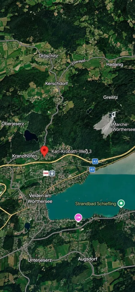 NAHE VELDEN AM WÖRTHERSEE! DREI GRUNDSTÜCKE, EIN PREIS, RAUM FÜR NEUES - Bild