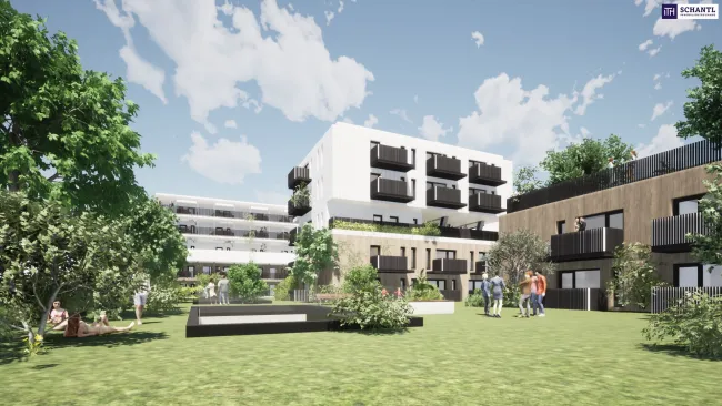 Repräsentatives Geschäftslokal mit 1.265 m² im Neubauprojekt – Top-Sichtlage in Graz-Wetzelsdorf, ideal für Nahversorger und Einzelhandel! - Titelbild