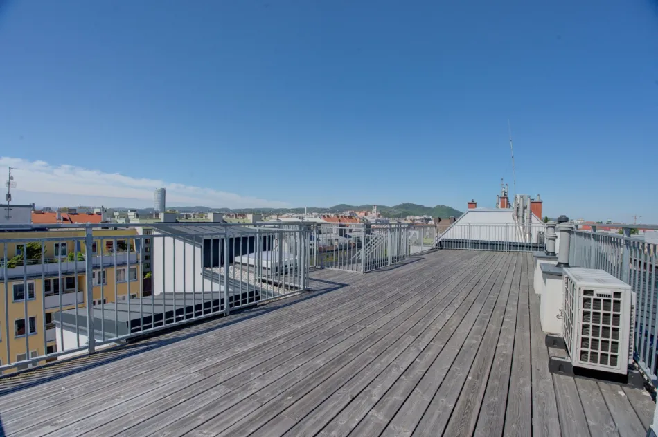 Terrassentraum - Erstbezug 3 Zimmer Wohnung in Wien Floridsdorf - Bild
