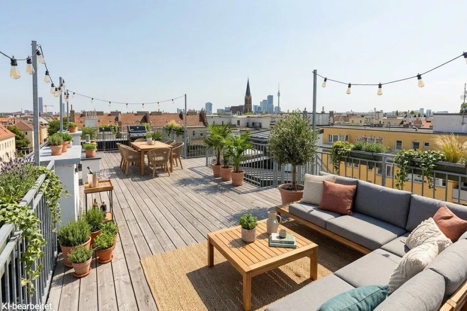 Terrassentraum - Erstbezug 3 Zimmer Wohnung in Wien Floridsdorf - Titelbild