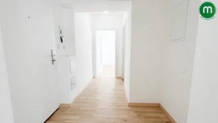 zentral begehbare Räume