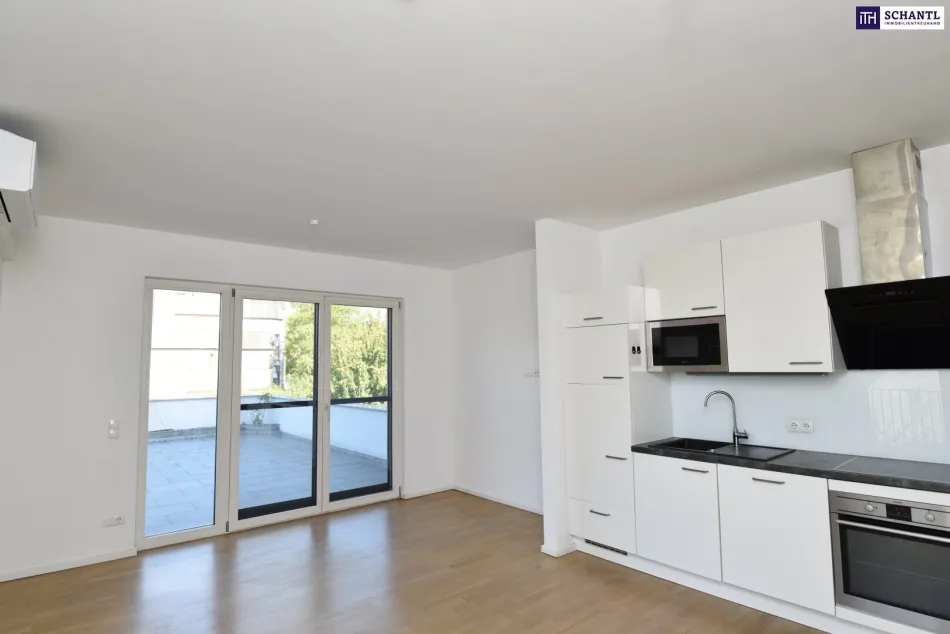 Stylisches Wohnjuwel mit großzügiger Terrasse – top ausgestattete 2-Zimmer-Wohnung in absoluter Ruhelage! - Bild