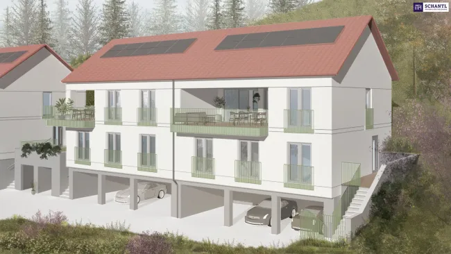 Sensationell! Jetzt in ein bewilligtes Wohnbauprojekt mit Zukunft investieren! Attraktives Baugrundstück mit genehmigtem Projekt für zwei moderne Doppelhäuser! - Bild