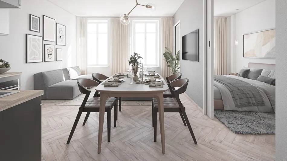 Großzügige 3-Zimmer-Wohnung im 18. Wiener Gemeindebezirk, Nahe Währinger Park - Bild