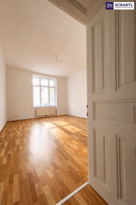 Denkmalgeschützte Altbauperle: Helle 2-Zimmer-Wohnung mit Alt Wiener Flair im 5. Bezirk! – Schnell sein lohnt sich!