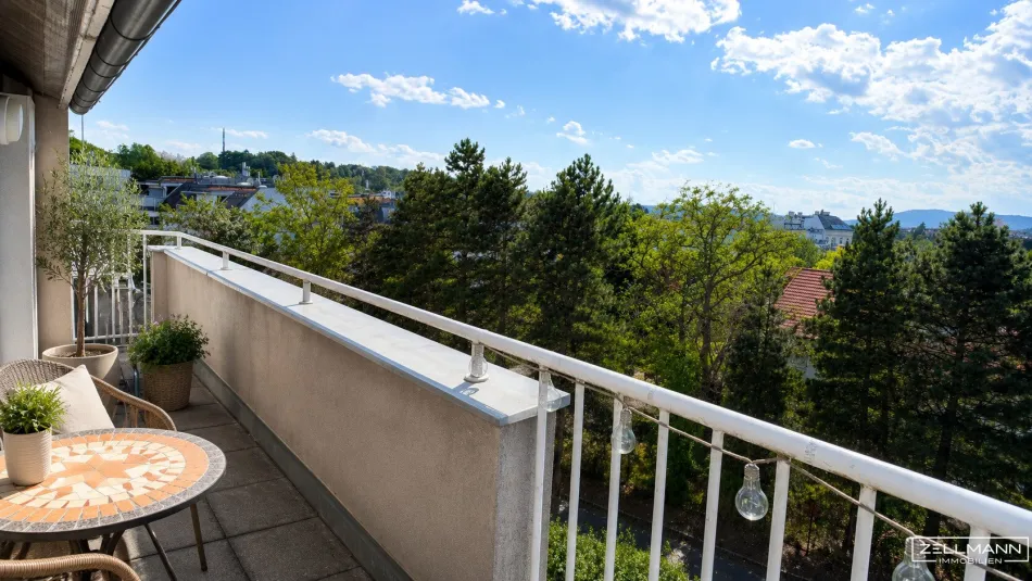 95 m² Wohnfläche mit Terrasse, Weitblick und Garage in Hietzing | ZELLMANN IMMOBILIEN - Bild