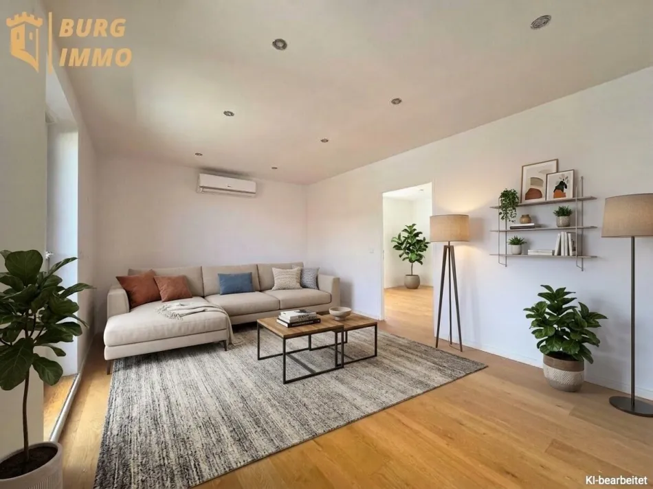 Klimatisierte 2-Zimmer-Dachgeschosswohnung mit großzügiger 33 m² Eckterrasse - Bild